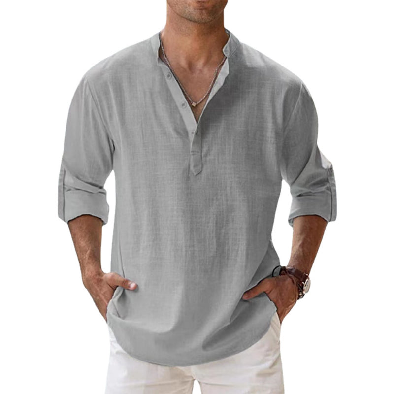 Men Comfort Linen Shirt