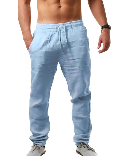 Men's Casual Linen Trousers