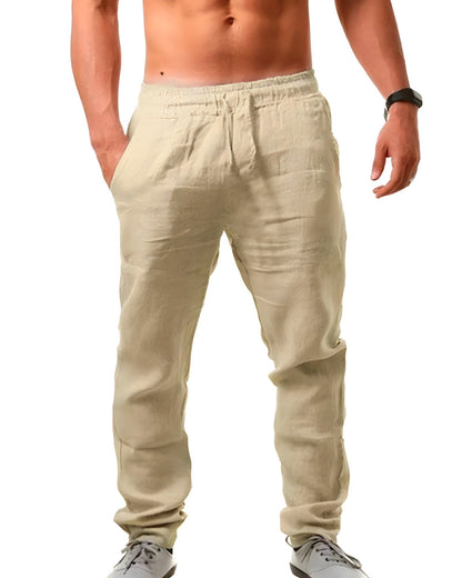 Men's Casual Linen Trousers