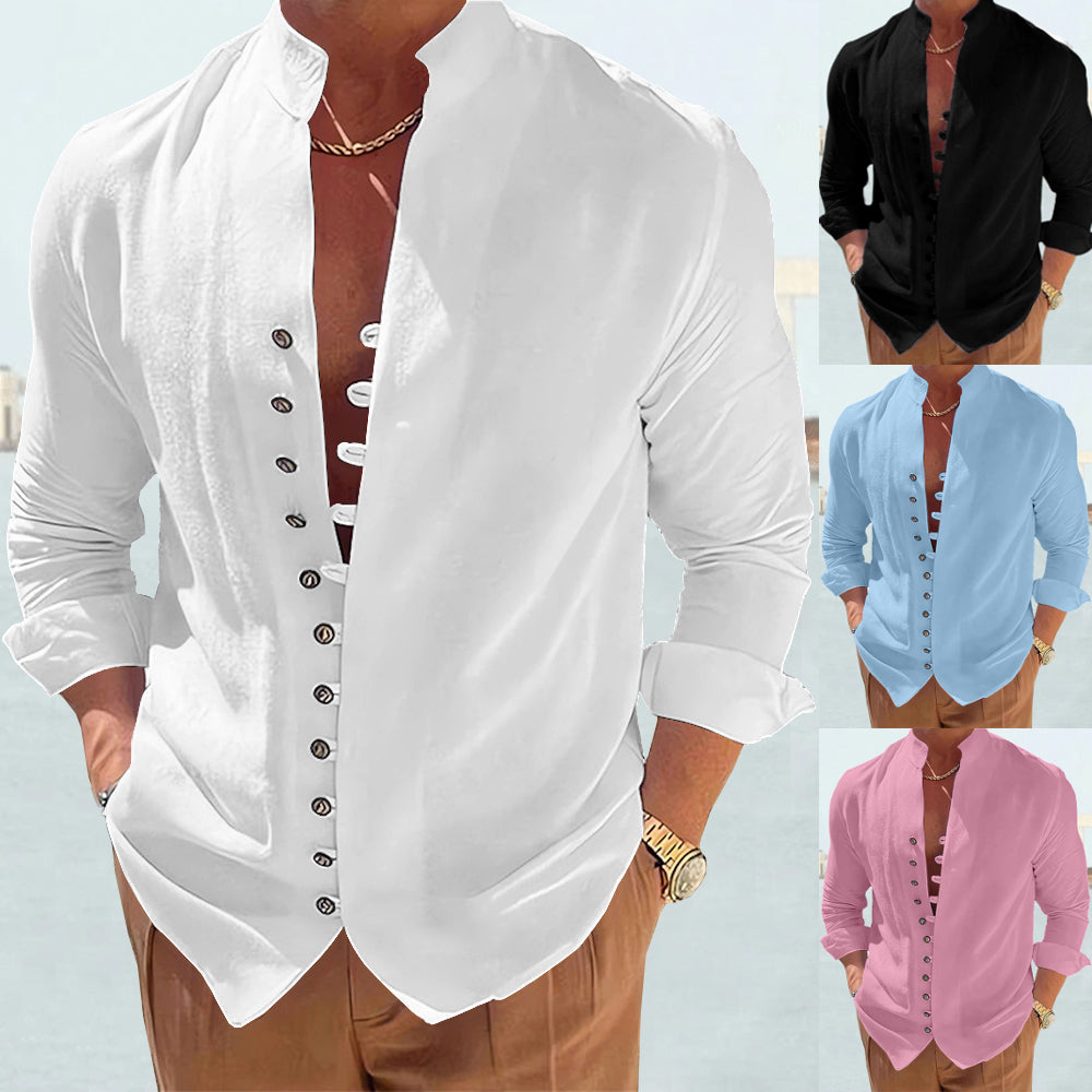 Torrard™ | Long-sleeved cotton linen shirt