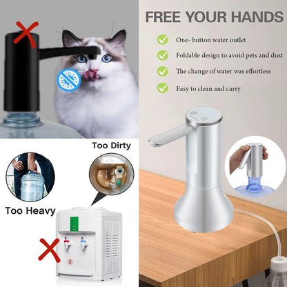 Foldable Electric Water Dispenser Pump