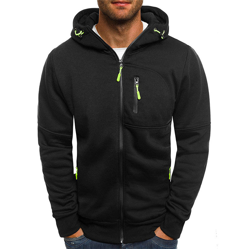 Torrard™ Heren hoodie | Capuchon met rits en fleece