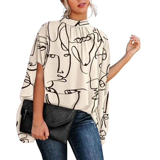 Torrard™ Genoveva - Blouse with abstract prints