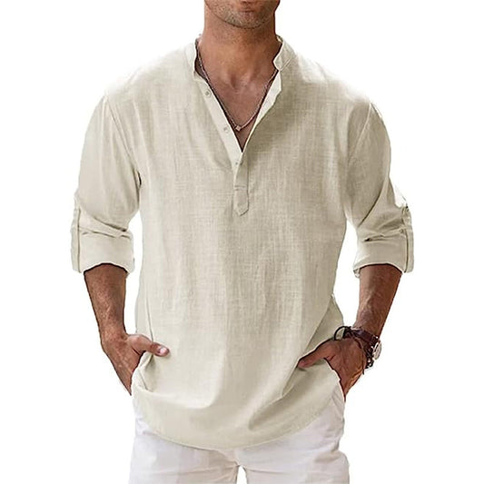 Men Comfort Linen Shirt