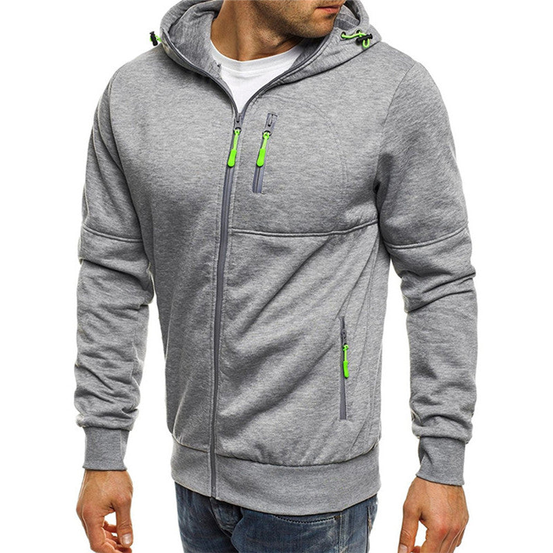 Torrard™ Heren hoodie | Capuchon met rits en fleece