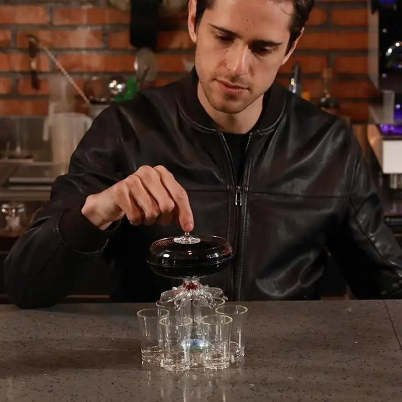 Shot Glass Dispenser Holder