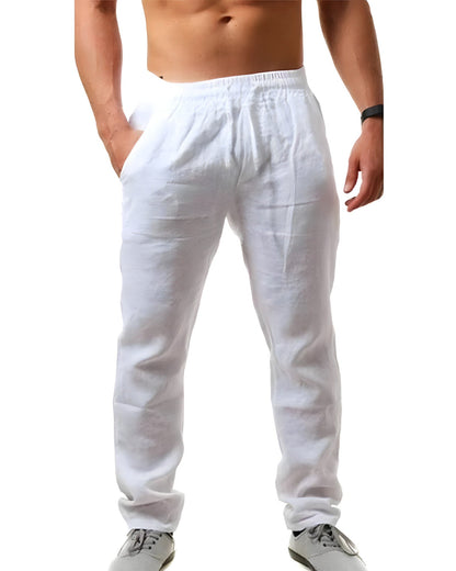 Men's Casual Linen Trousers