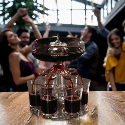 Shot Glass Dispenser Holder