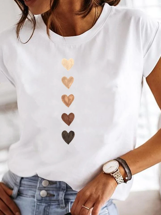 Torrard™ Rosalinda - Stylish T-Shirt with Heart Design