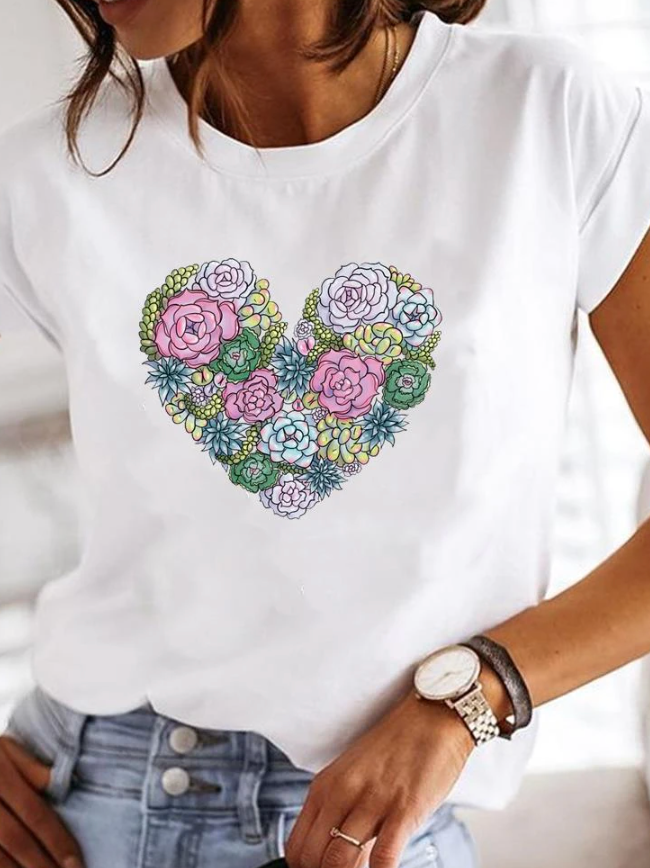 Torrard™ Rosalinda - Stylish T-Shirt with Heart Design