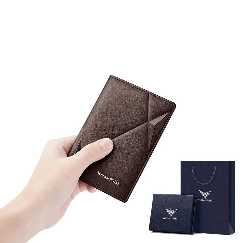 Men's Slim Leather Wallet
