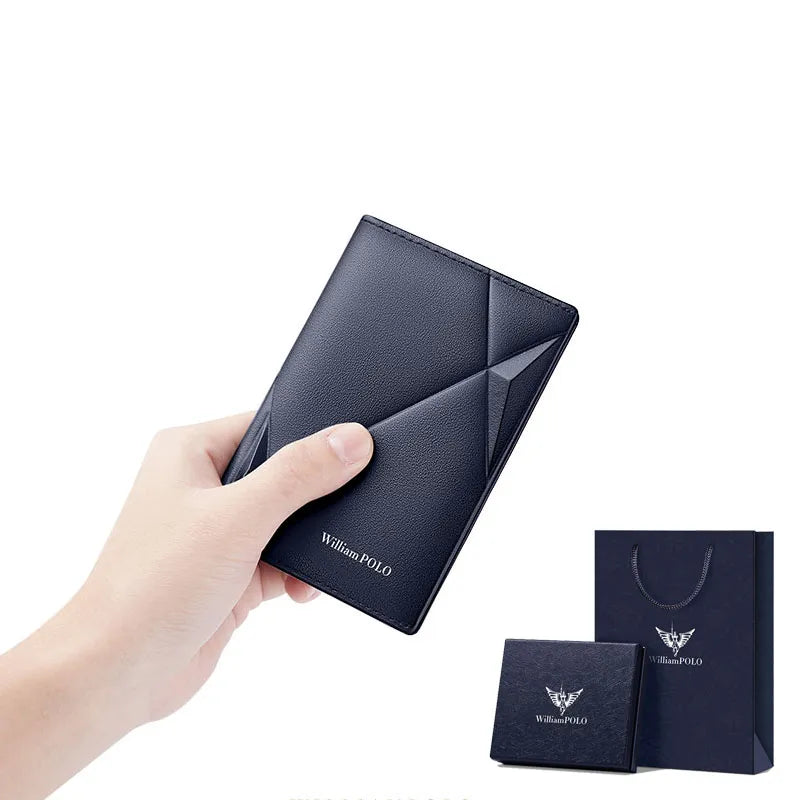 Men's Slim Leather Wallet