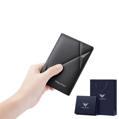 Men's Slim Leather Wallet