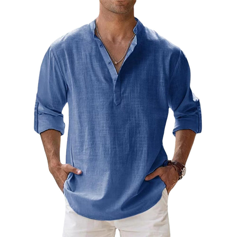 Men Comfort Linen Shirt