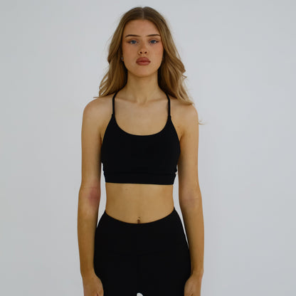 EVERYDAY SEAMLESS LEGGINGS DEEP BLACK