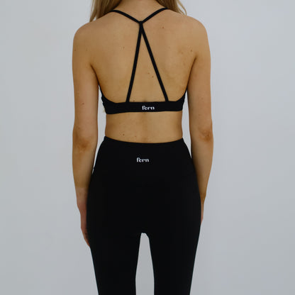 EVERYDAY SEAMLESS LEGGINGS DEEP BLACK