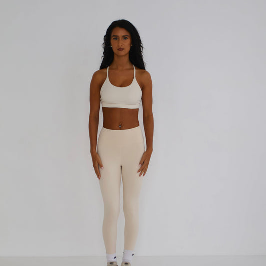 EVERYDAY SEAMLESS LEGGINGS IVORY WHITE