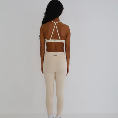 EVERYDAY SEAMLESS LEGGINGS IVORY WHITE