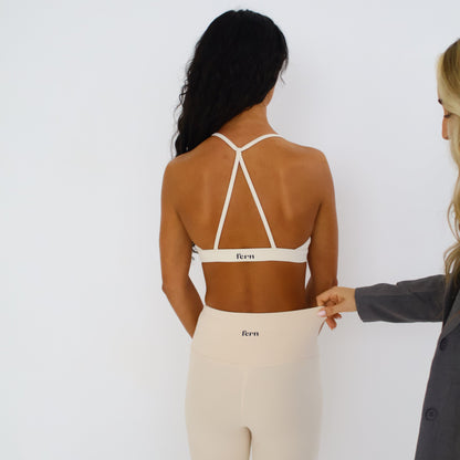EVERYDAY SEAMLESS LEGGINGS IVORY WHITE