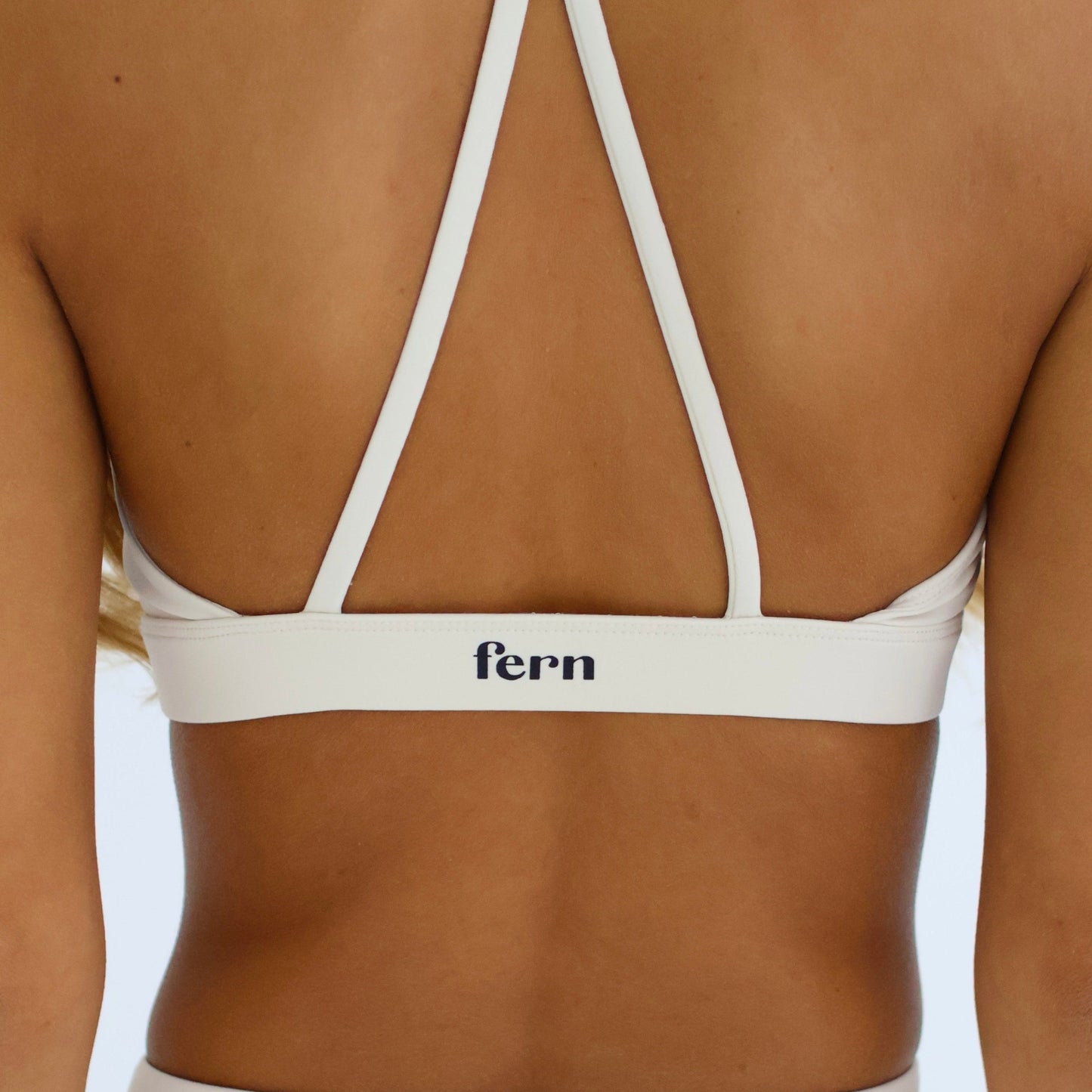EVERYDAY SEAMLESS TANK SPORTS BRA IVORY WHITE