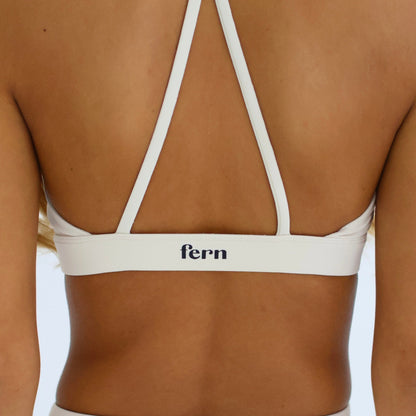 EVERYDAY SEAMLESS TANK SPORTS BRA IVORY WHITE