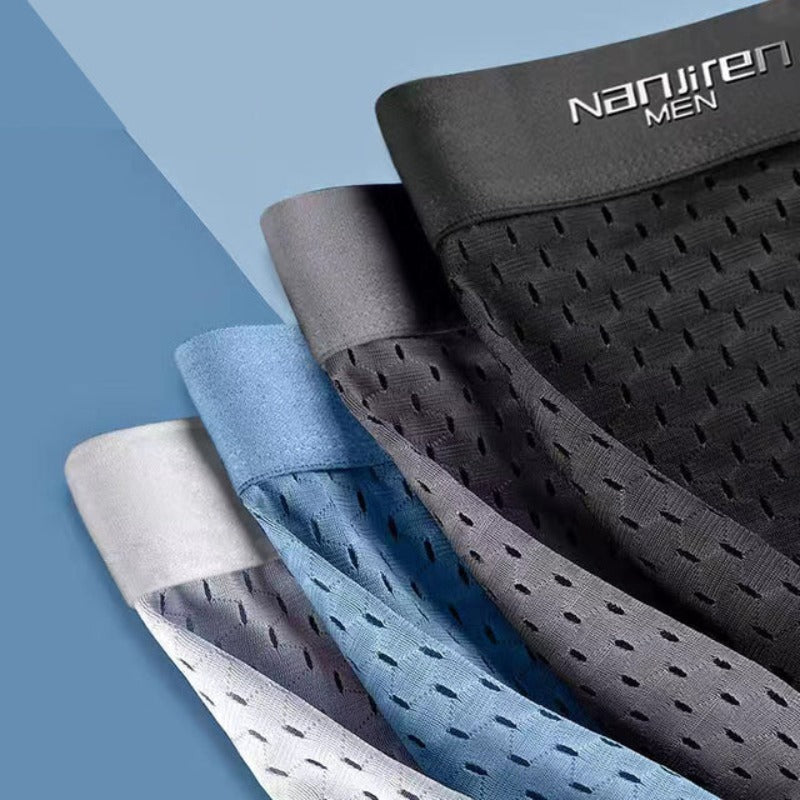 Breathable Boxer Shorts 4 Pieces
