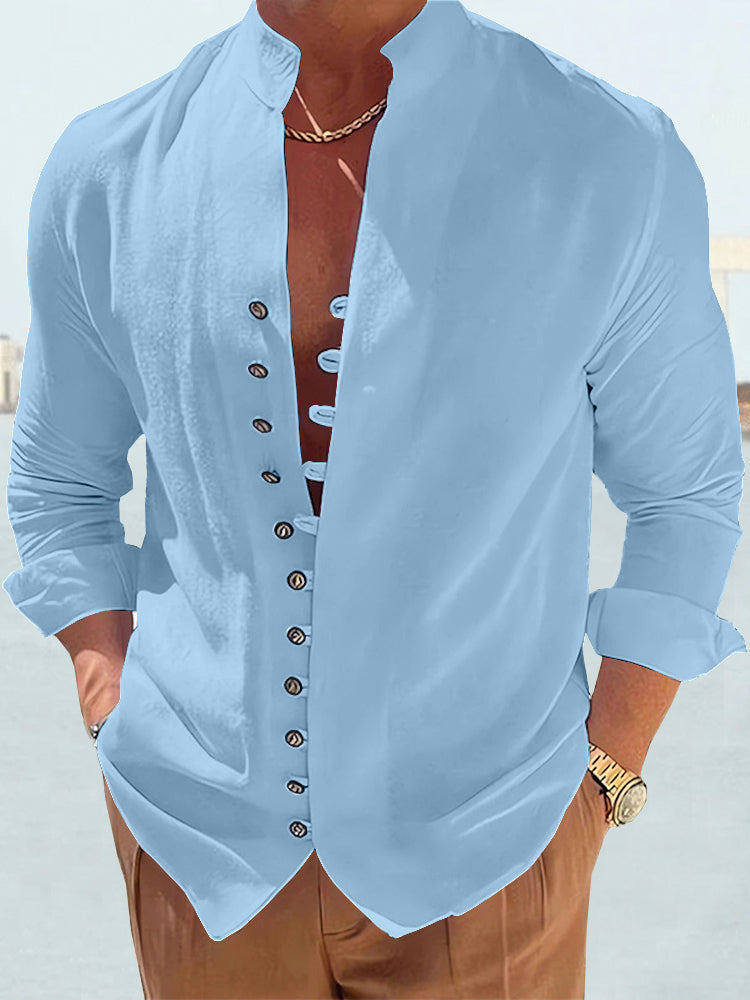 Torrard™ | Long-sleeved cotton linen shirt