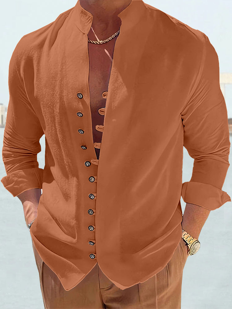 Torrard™ | Long-sleeved cotton linen shirt