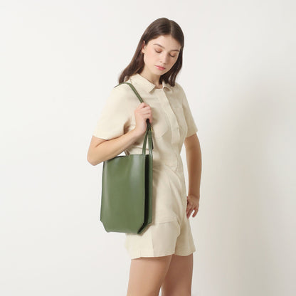 Stylish Vegan Leather Tote