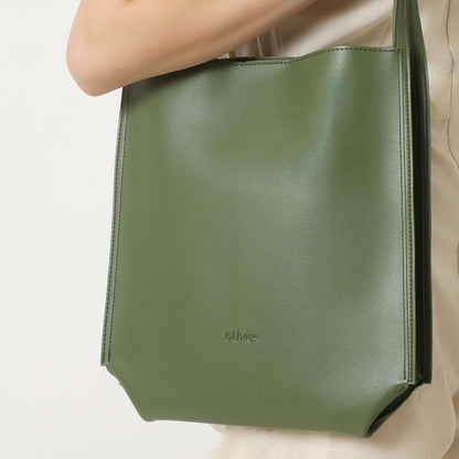 Stylish Vegan Leather Tote