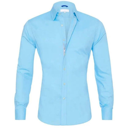 Wrinkle-free Shirt With Zipper