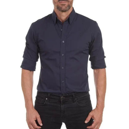 Wrinkle-free Shirt With Zipper