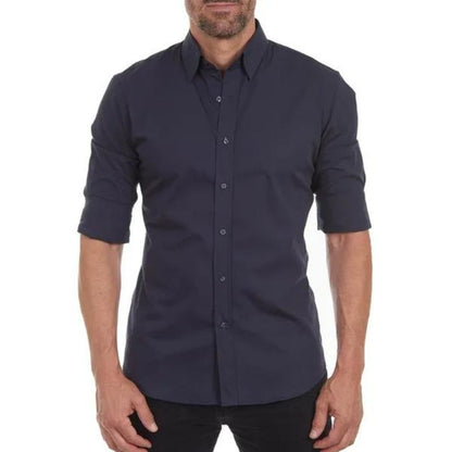 Wrinkle-free Shirt With Zipper
