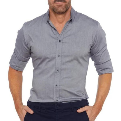 Wrinkle-free Shirt With Zipper