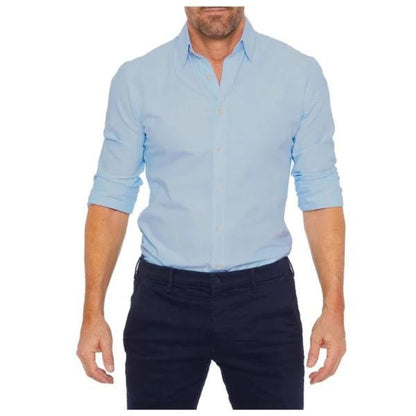 Wrinkle-free Shirt With Zipper