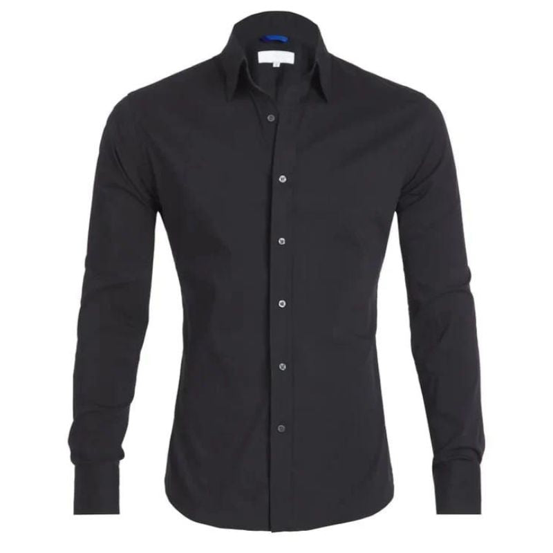 Wrinkle-free Shirt With Zipper