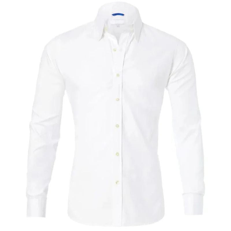 Wrinkle-free Shirt With Zipper