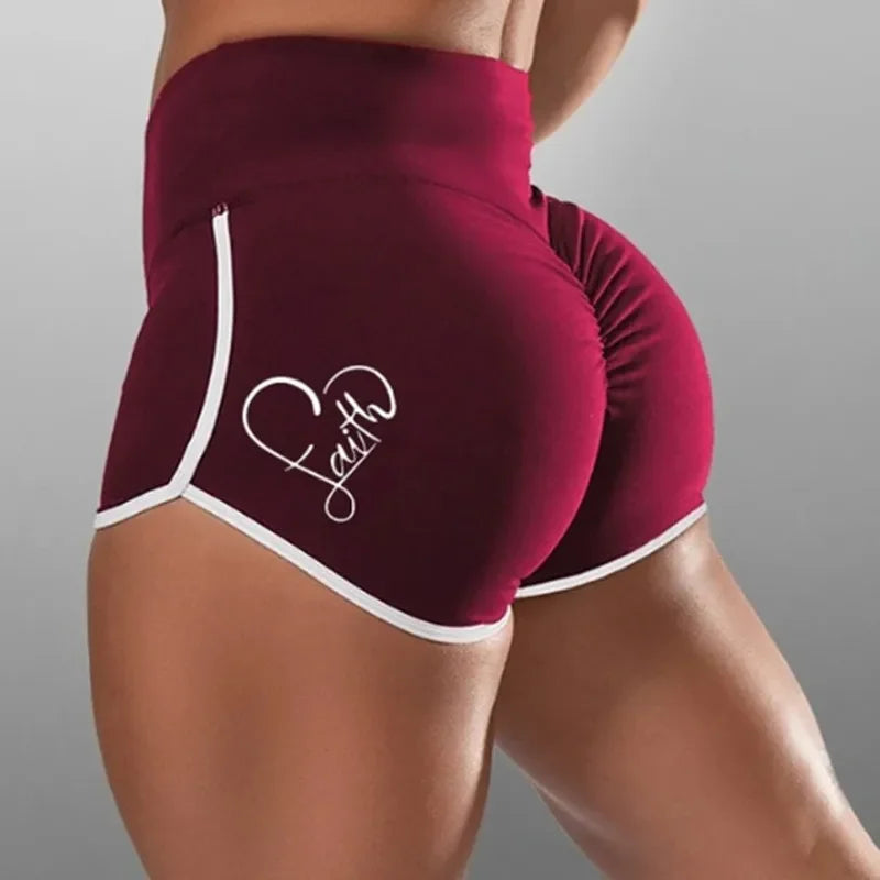 Women's High Waist Shorts