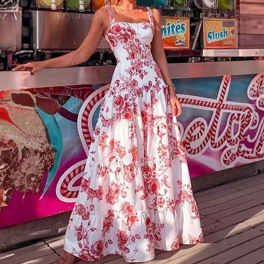 Summer Camisole Maxi Dress