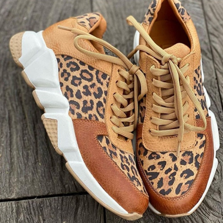 Torrard™ Leone | Leopard Sneakers