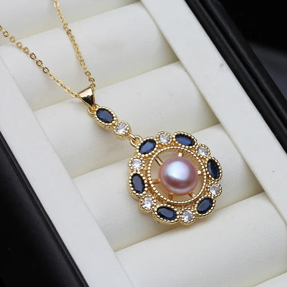Black Gold Pearl Pendant