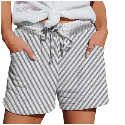 Striped Women's Summer Shorts