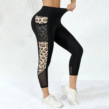 Marble Print Butt Lifting Leggings