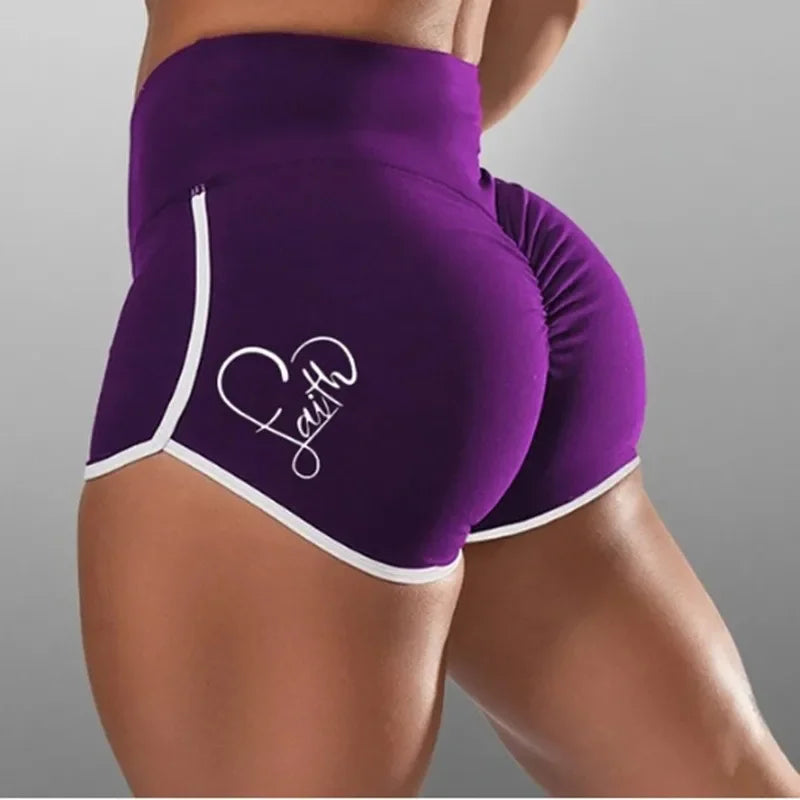 Women's High Waist Shorts