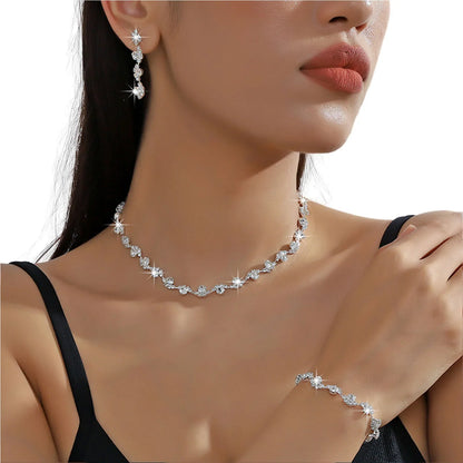 Bridal Sparkling Jewelry Set