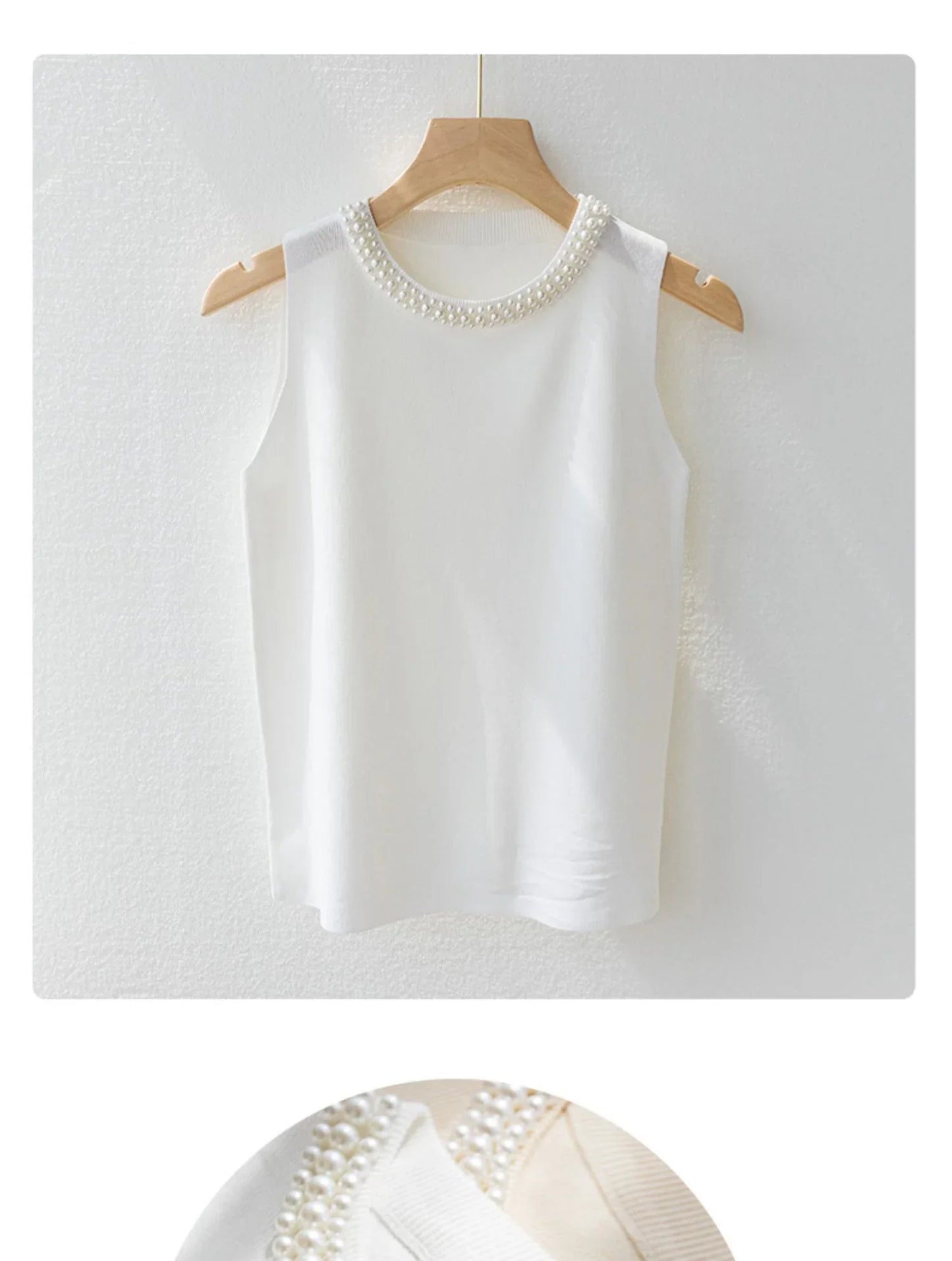 Korea Knitted Vests Women Top