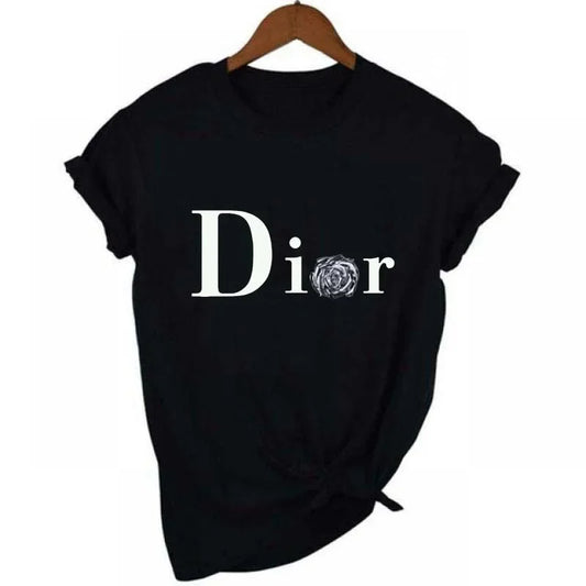 Fashionable Letter Print Tee