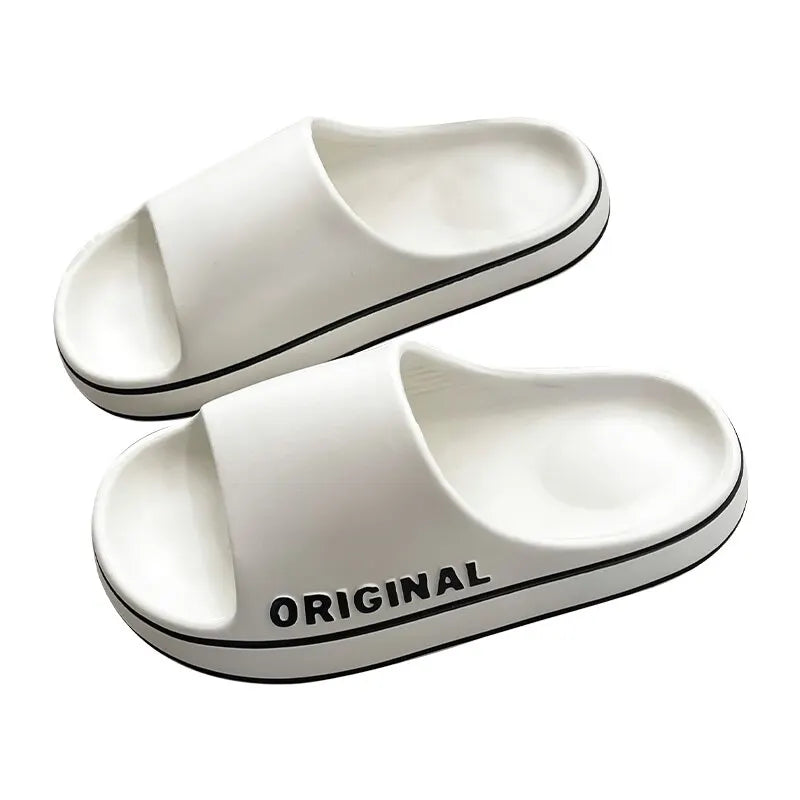 Feslishoet Unisex EVA Letter Slides