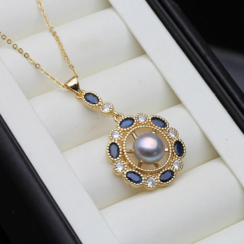 Black Gold Pearl Pendant