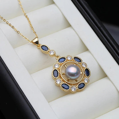 Black Gold Pearl Pendant